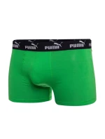Pánske boxerky Puma 2-Pack zelená šedá pohodlná bavlna Pánske boxerky Puma 2-Pack zelená šedá pohodlná bavlna
