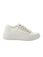 Lee Cooper dámske športové topánky white platform lace-up women's