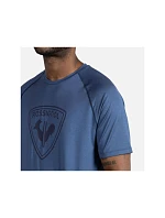 Pánske tričko ROSSIGNOL Westweg Shield Tee, tmavomodré Pánske tričko ROSSIGNOL Westweg Shield Tee, tmavomodré