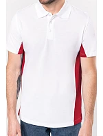 K 232 piqué polo white/red model 22506552 - Kariban K 232 piqué polo white/red model 22506552 - Kariban