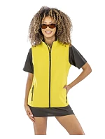 R Dámská 2vrstvá softshell vesta "Printable" 30. yellow/black model 22428237 - Result