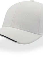 Atlantis Headwear Estoril-S 6-panelová čiapka 33.0230 biela