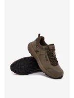 Buty Sportowe Trekkingowe Męskie Big Star OO174367 HI-POLY SYSTEM Khaki