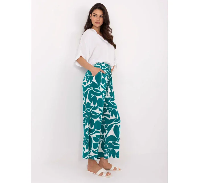 Spodnie model 21185793 ciemny zielony - FPrice Spodnie model 21185793 ciemny zielony - FPrice