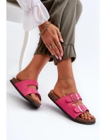Dámske papuče s prackami Fuchsia Oliena Dámske papuče s prackami Fuchsia Oliena