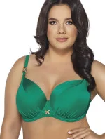 Dámska plavková podprsenka SK-182 Tmavo zelená - Ava