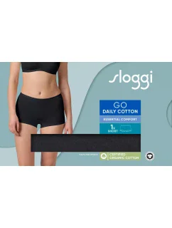 sloggi GO Daily Cotton Short – čierna – SLOGGI čierna – SLOGGI