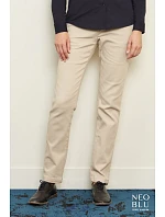 Women Dámské chino kalhoty beige model 22500233 - NEOBLU Women Dámské chino kalhoty beige model 22500233 - NEOBLU