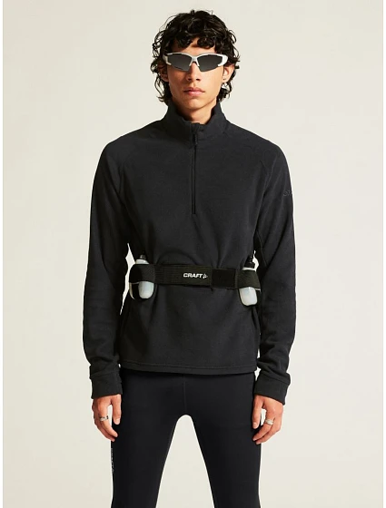 CORE Explore Fleece Midlayer M Pánská fleecová mikina s 1/4 zipem model 22466955 black - Craft Corporate CORE Explore Fleece Midlayer M Pánská fleecová mikina s 1/4 zipem model 22466955 black - Craft Corporate