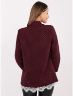 IT MA blazer FL9916 2.12P bordová IT MA blazer FL9916 2.12P bordová