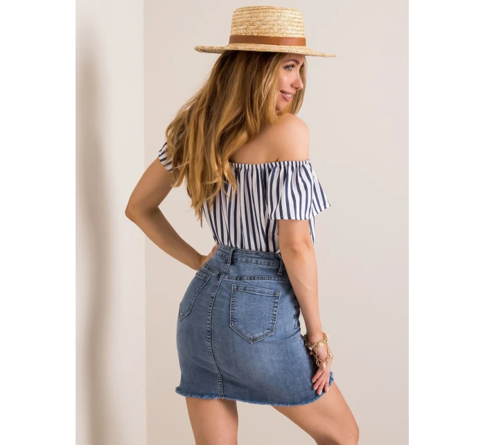 NM DE SD JK5249 sukne.37 modrá NM DE SD JK5249 sukne.37 modrá