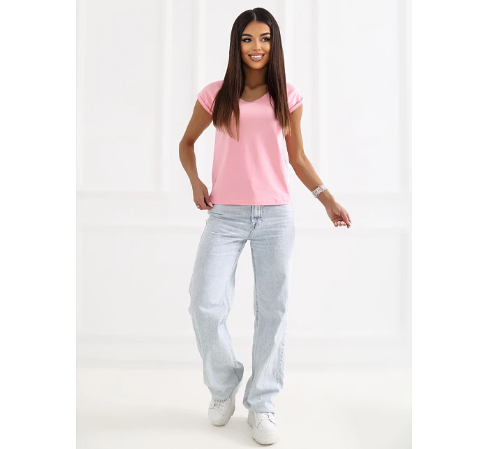 Tričko RV TS 6108.04 svetloružové Tričko RV TS 6108.04 svetloružové