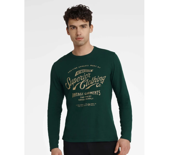 Pyžamo Imress 40952-79X Tmavo zelená a čierna - Henderson Pyžamo Imress 40952-79X Tmavo zelená a čierna - Henderson