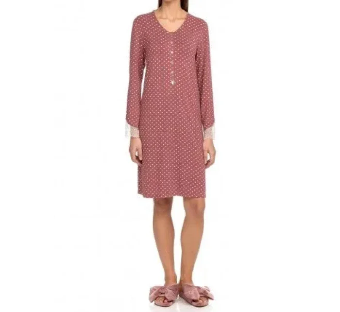 Dámská noční košile  Červená  model 15855780 - Vamp