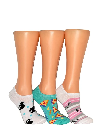 Dámské vzorované ponožky model 16125928 Cotton 3540 - Intenso