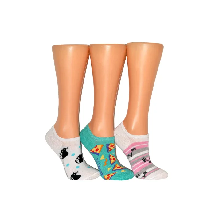 Dámske vzorované ponožky Intenso 1818 Cotton 35-40