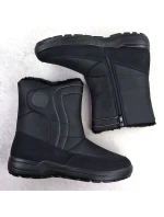 Dámské ploché zateplené sněhule černé model 21906490 - Potocki Dámské ploché zateplené sněhule černé model 21906490 - Potocki