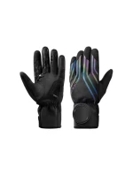 Rockbros zimné cyklistické rukavice čierne L