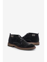 Semišové Pánské Boty Na Černé Big Star model 21669454 - Big Star Shoes Semišové Pánské Boty Na Černé Big Star model 21669454 - Big Star Shoes