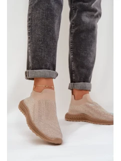 Dámské Sportovní Boty S Ozdobou D&A model 21685938 Béžové - S.Barski