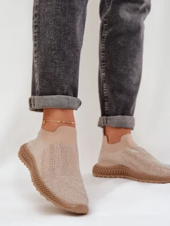 Dámské Sportovní Boty S Ozdobou D&A model 21685938 Béžové - S.Barski