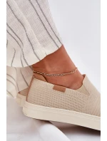 Dámské Tenisky SlipOn Big Star model 21695261 Béžové - Big Star Shoes