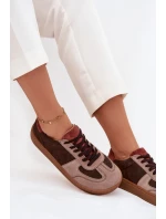 Dámske semišové barefoot tenisky Zazoo - hnedé Dámske semišové barefoot tenisky Zazoo - hnedé