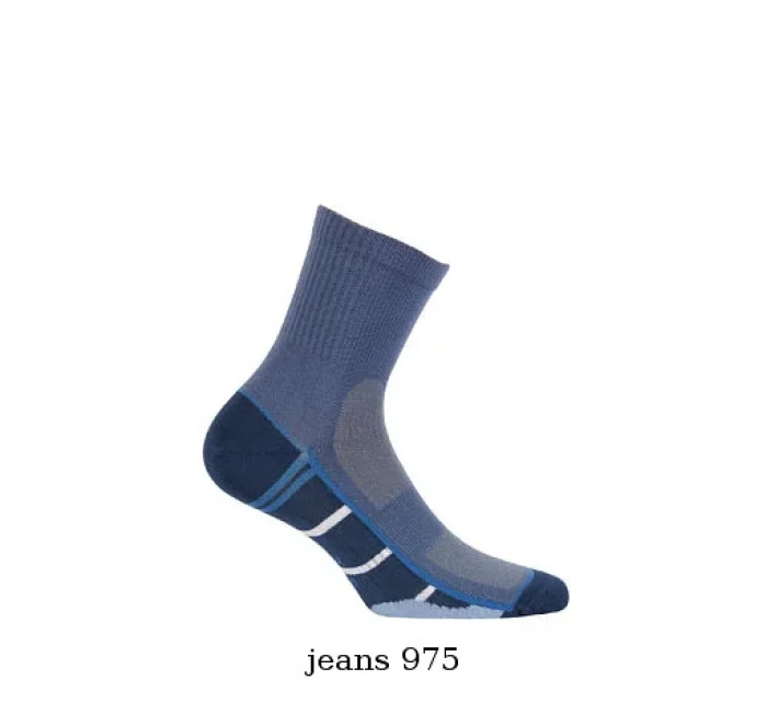 Pánske členkové ponožky Wola W 94.1N4 Ag +