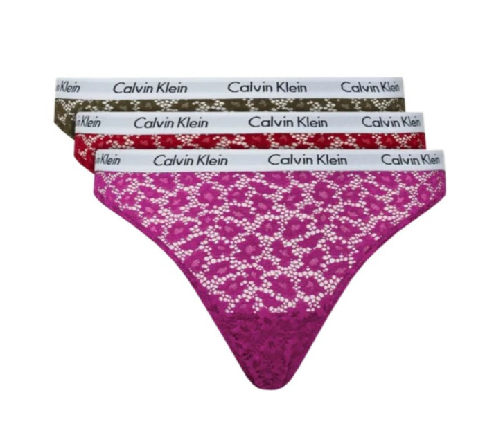 Calvin Klein Brazilian 3Pk W 000QD3925E dámske spodné prádlo