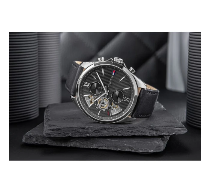 Pánske hodinky Tommy Hilfiger Baker Open Heart 1710644 + BOX Pánske hodinky Tommy Hilfiger Baker Open Heart 1710644 + BOX