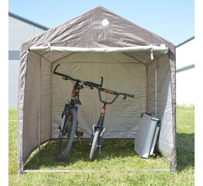 ZÁHRADNÁ GARÁŽ PIVILON 1,57x2,19x1,7M SASKA GARDEN GREY