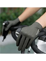 Rockbros Priedušné cyklistické rukavice, plné, veľkosť: S - zelené