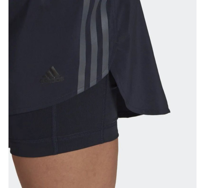 Dámska bežecká sukňa Run Icons 3-Stripes W HK9084 - Adidas