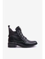 Nízké boty s podšívkou na zip s ozdobou černé model 21672290 - Boto Nízké boty s podšívkou na zip s ozdobou černé model 21672290 - Boto