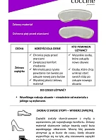 Coccine Gel Heel Protectors Zapiętki Żelowe