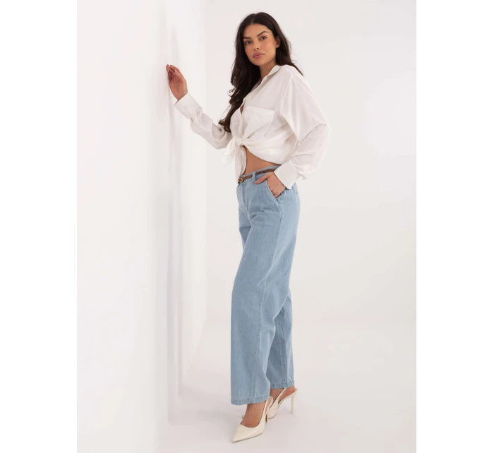 Spodnie model 21836678 jasny niebieski - FPrice