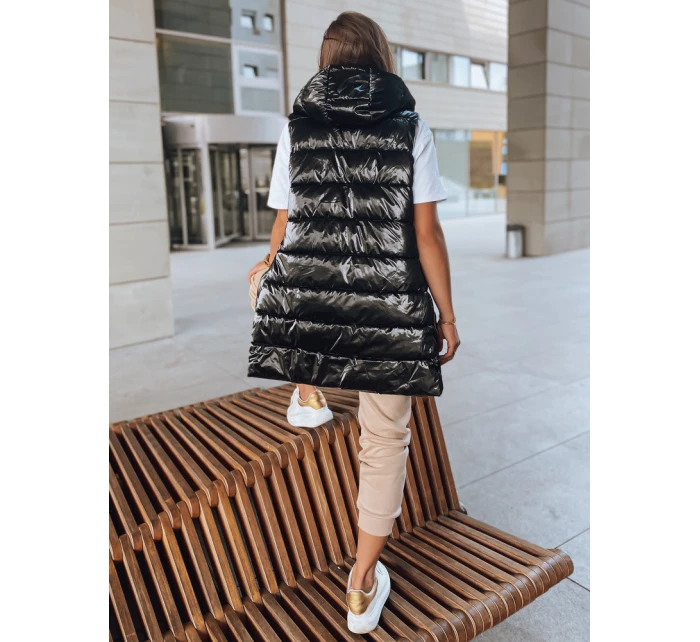 PETRA dámska vesta čierna FashionStreet TY2952