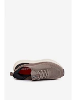 Pánské Sportovní Boty Textilní SlipOn Sneakers Na Platformě  Béžové model 22147184 - Kobbo