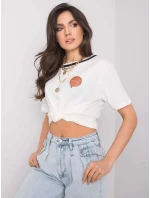 Tričko 217 TS model 15061058 ecru - FPrice Tričko 217 TS model 15061058 ecru - FPrice