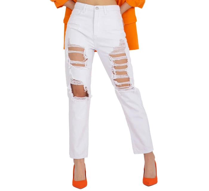 Nohavice EM SP jeans RD6863.24P biela Nohavice EM SP jeans RD6863.24P biela