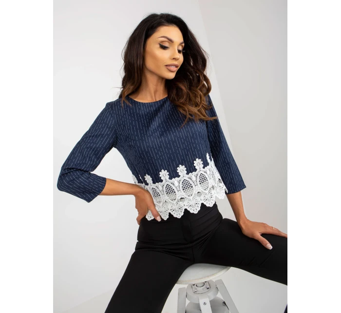 Bluzka LK BZ 506428.90 granatowy Bluzka LK BZ 506428.90 granatowy