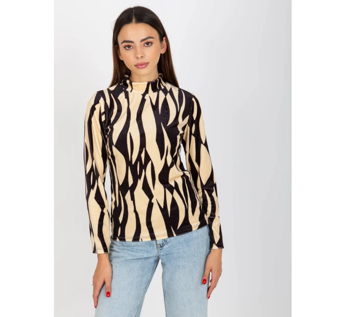 RP Halenka BZ černá a béžová model 17851648 - FPrice RP Halenka BZ černá a béžová model 17851648 - FPrice