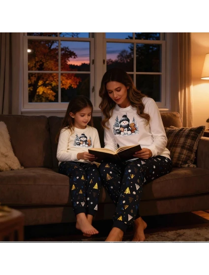 Young Girl pyžamo  Day Christmas 134164 model 21413656 - Cornette