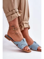 Dámské sandály světle modré model 21628551 - Boto Dámské sandály světle modré model 21628551 - Boto