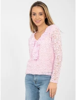 Blúzka MI BZ M6713.86 svetloružová Blúzka MI BZ M6713.86 svetloružová