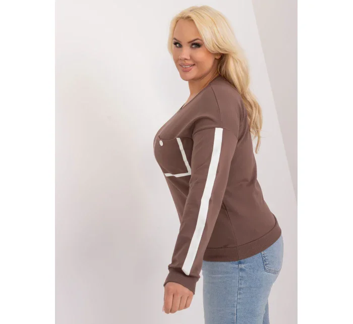 Blúzka RV BZ 9329.57 hnedá Blúzka RV BZ 9329.57 hnedá
