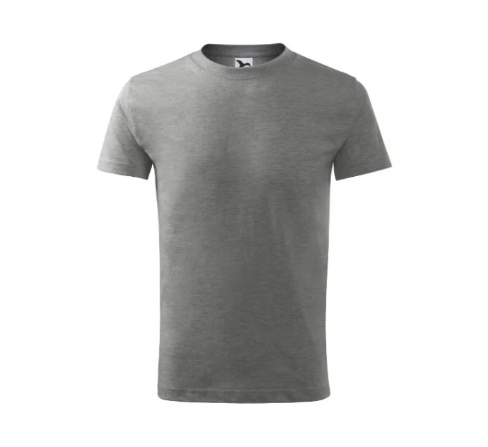 Classic New tričko dětské tmavě šedý melír Classic New tričko dětské tmavě šedý melír