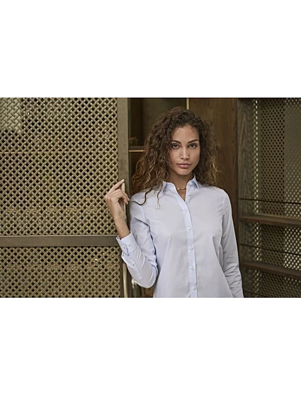 TJ 4025 Luxusní elastická halenka s dlouhým rukávem model 22497651 white - Tee Jays TJ 4025 Luxusní elastická halenka s dlouhým rukávem model 22497651 white - Tee Jays
