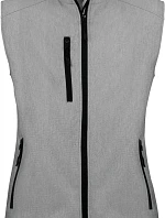 Kariban K 404 Dámska 3-vrstvová softshellová vesta 20.K404 marl grey