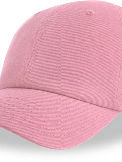 Atlantis Headwear Kid Fraser Detská 6-panelová čiapka s šiltom 33.0110 ružová